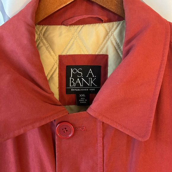 Jos. A. Bank Red Vest Sleeveless Utility - Picture 2 of 5